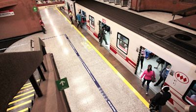 Metro de Santiago cierra varias estaciones de la Línea 1