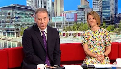 BBC Breakfast host forced to issue apology as show halted over Rishi Sunak error