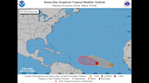 Carolinas in possible path of strengthening Atlantic storms, Hurricane Center maps show