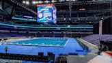 A swimming pool in … an NFL stadium? Welcome to U.S. Olympic trials
