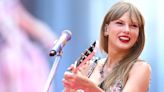 Taylor Swift Channeled the '60s in a Crochet Minidress For Date Night With Travis Kelce