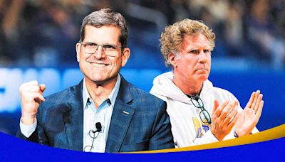 Chargers star hesitantly explains why Jim Harbaugh reminds him of Will Ferrell