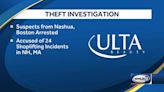 2 accused of stealing more than $33,000 worth of products from Ulta stores in New Hampshire, Massachusetts