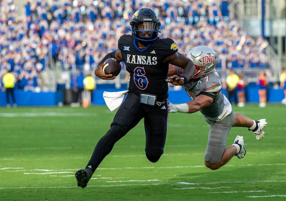 Kansas football stunned by UNLV at Children’s Mercy Park. Here are instant takeaways