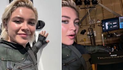 Florence Pugh Shares Secret ‘Sneak Peek’ at Marvel’s 'Thunderbolts' Filming: ‘Don't Tell Anyone'