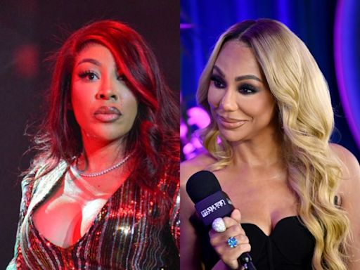 ...Michelle Threatens Throwing II Hands II Haters After Tamar Braxton Shades Artists Who Shouldn't Sing 'Black Country...