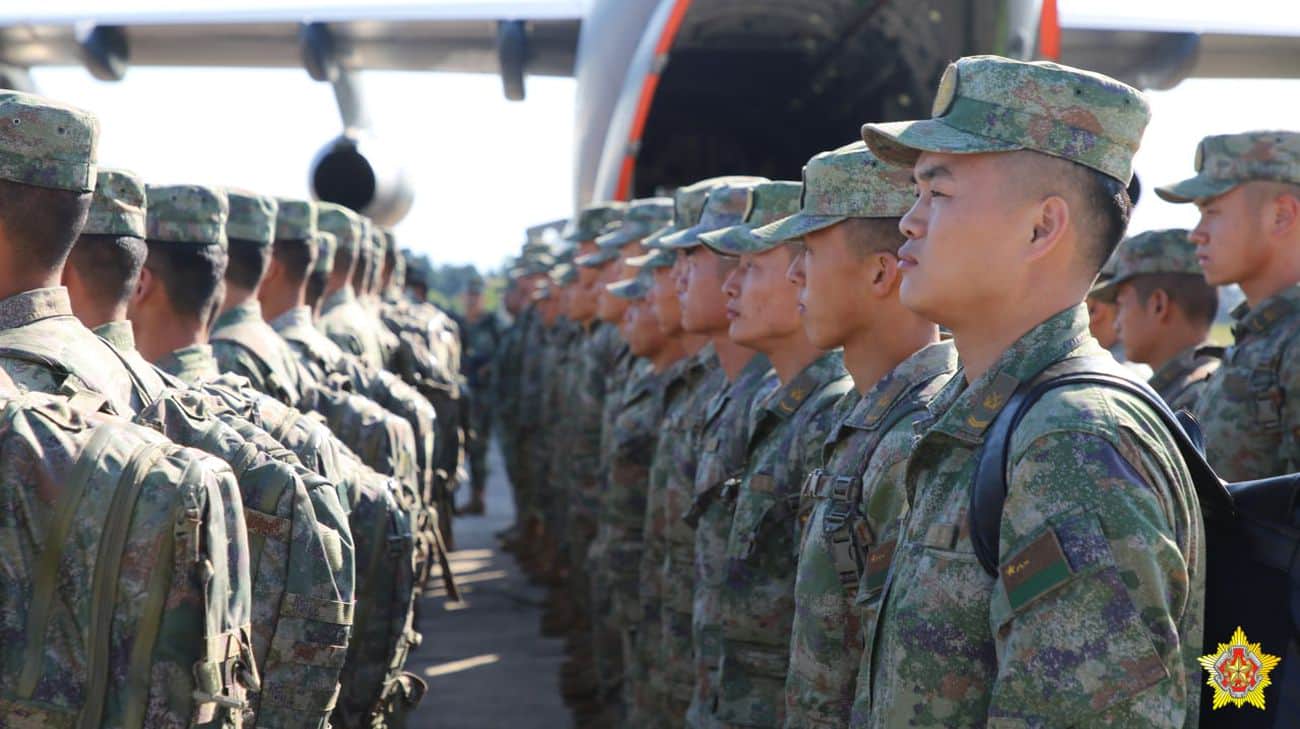 Chinese troops arrive in Belarus to lay foundation for joint training of forces – photos