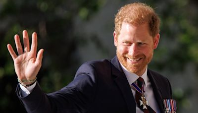 Prince Harry greets fans after Invictus Games anniversary event at St Paul’s Cathedral