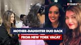 Aishwarya and Aaradhya's Mumbai Arrival Sparks Speculation About Her Relationship With Abhishek: 'Sach Main Divorce...'