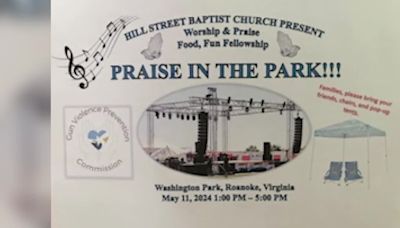 Hill Street Baptist Church addresses gun violence at Praise in the Park