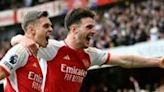 Arsenal power four points clear as Burnley sink towards relegation