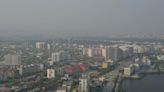 Smoke from forest fires engulfs city in Russia's far east