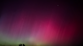 Why do the colors of the northern lights change?