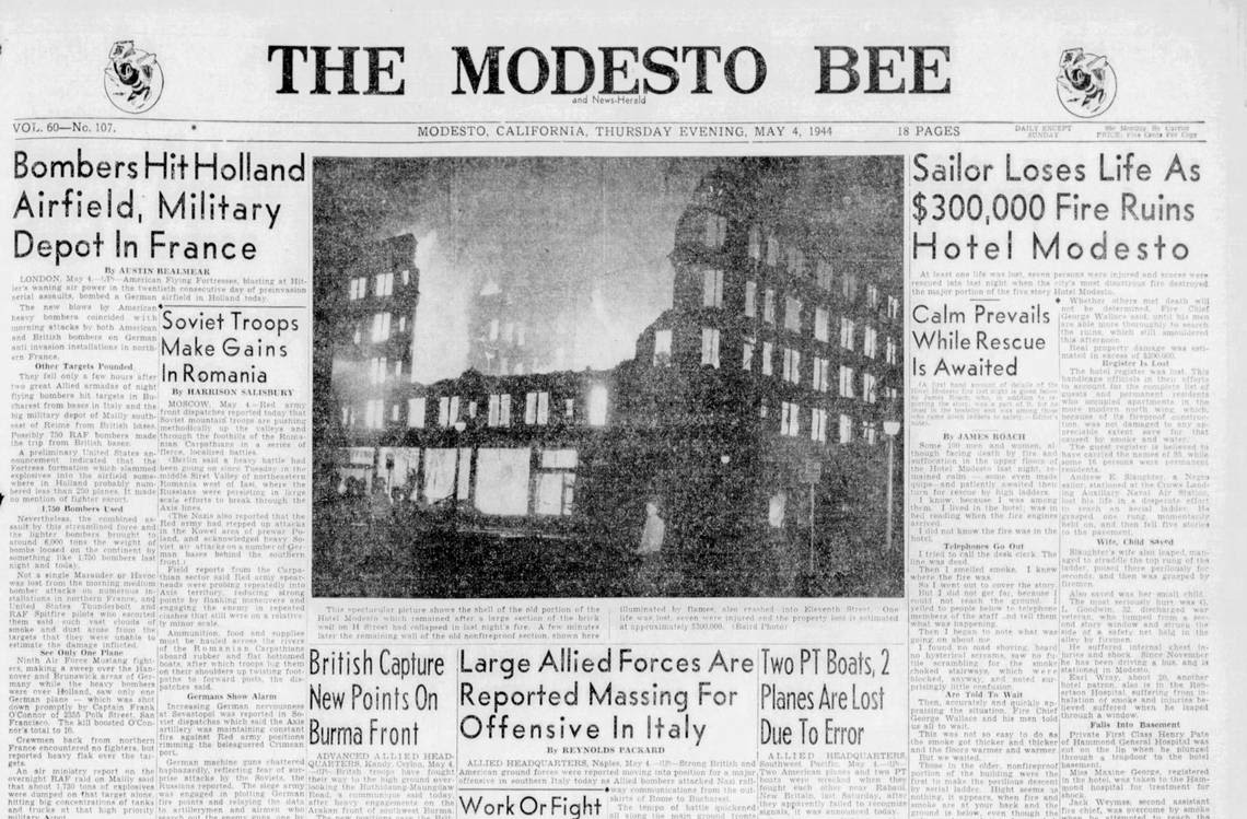 Which fire do you remember most? A look at Modesto’s historic losses by flame