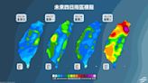 連2波鋒面！明起「全台雨炸一周」雨勢最大時間曝