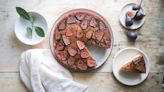 Fig Upside-Down Cake With Bay Leaf Caramel