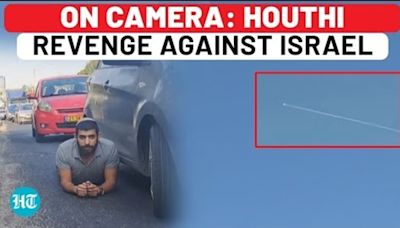 On Cam: Houthi Missiles Fly Towards Israel After IDF Attack On Yemen; Israelis Panic In Eilat