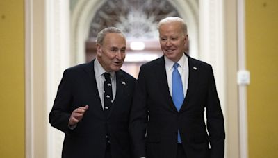 Sen. Chuck Schumer praises Biden as ‘true patriot' for not seeking second term