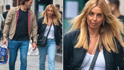 Louise Redknapp enjoys romantic stroll with hunky boyfriend Drew Michael