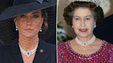 Kate keeps the Queen's memory alive with her collection of jewellery