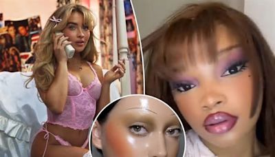 ‘Doll makeup’ trend has celebrities looking like porcelain dolls and Y2K Bratz