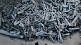 'Insane' photo shows huge pile of used Russian rockets in Ukraine