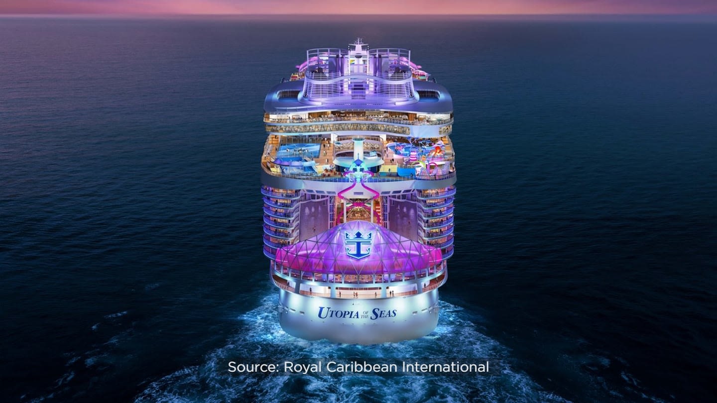 Utopia of the Seas: 2nd-largest cruise ship in the world to call Port Canaveral home