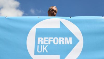 Support for Farage's Reform UK party drops after Ukraine comments