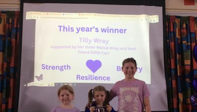 ‘Tilly has been so brave and resilient’ - award for star North Yorkshire schoolgirl