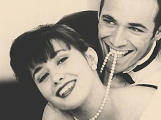 Luke Perry's daughter Sophie Perry remembers his 90210 co-star