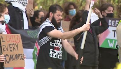 Peaceful student rally for Palestinian support held at Oklahoma State University