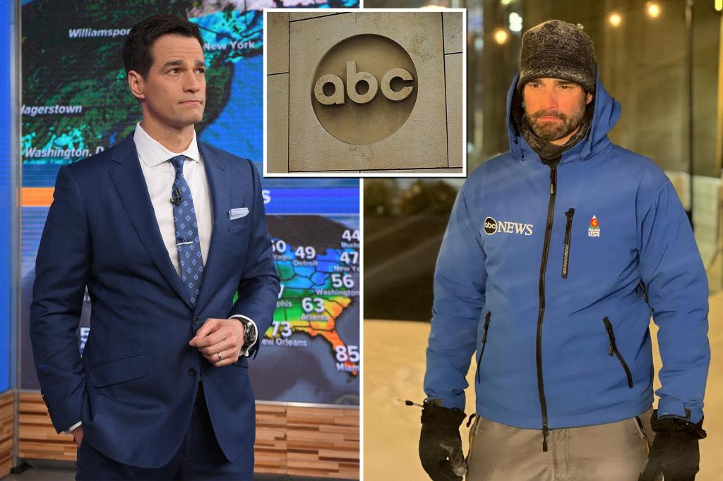 ABC News weatherman Rob Marciano fired after ‘anger’ issues: sources