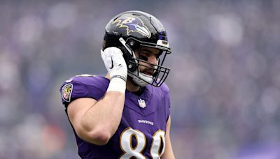 Ravens TE Mark Andrews on balancing training while rehabbing: ‘It’s a delicate balance’