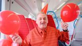 40th year of Gatwick Express marked with free red waistcoats