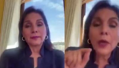 Patricia Juárez corta entrevista ante críticas por gestión de Fuerza Popular y respaldo a Dina Boluarte:”Háganse cargo de su voto”