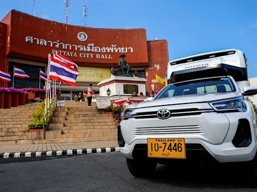 Toyota tests new EV pickup truck ahead of mass production in Thailand