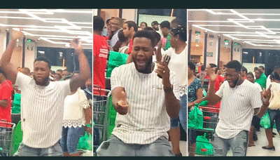 Dominicano va a supermercado y sorprende a visitantes al cantar y bailar ‘Son de amores’ al estilo Lis Padilla