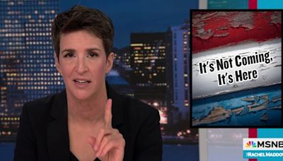 'Energizing': Maddow puts U.S. fight to defend democracy in global context