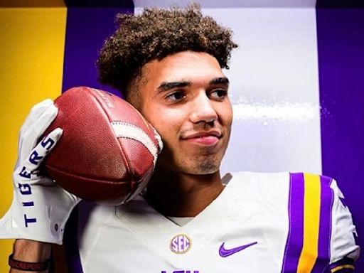 LSU Football Surging for Top 10 Wide Receiver in America, Sets Decision Date