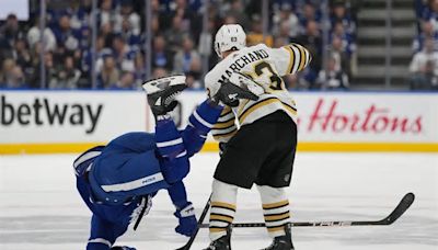 Maple Leafs' Sheldon Keefe: Bruins' Brad Marchand 'elite' at getting away with penalties