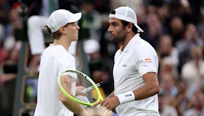 Jannik Sinner honors Matteo Berrettini after epic Wimbledon 2nd round