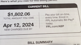 'I've lost sleep'; Nearly $2K FPL bill leaves customer looking for answers