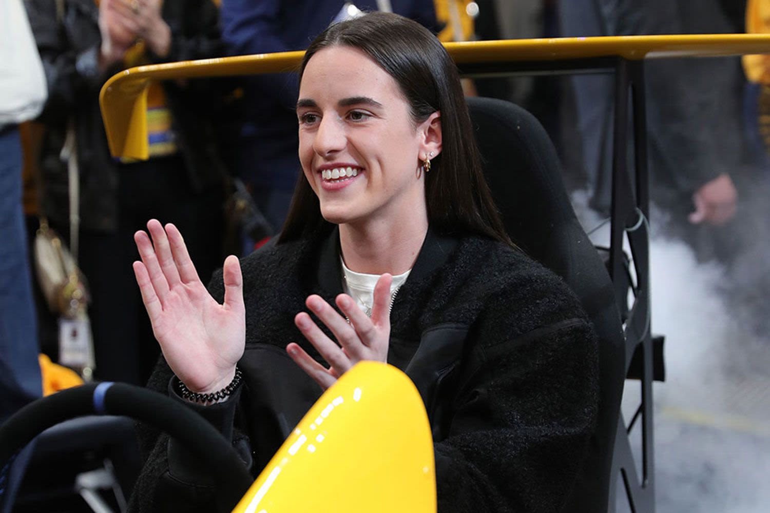 Caitlin Clark Cheers on Boyfriend Connor McCaffery’s Pacers During NBA Playoffs