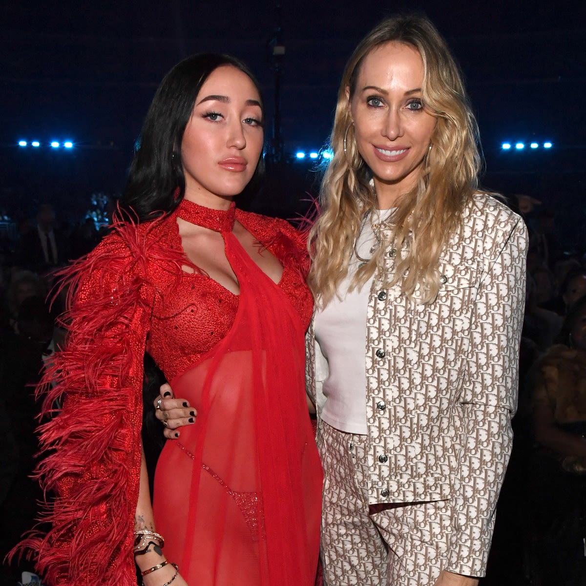 Tish & Noah Cyrus Put on United Front After Dominic Purcell Rumors