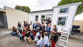 Fullerton students built a tiny home for unhoused peers