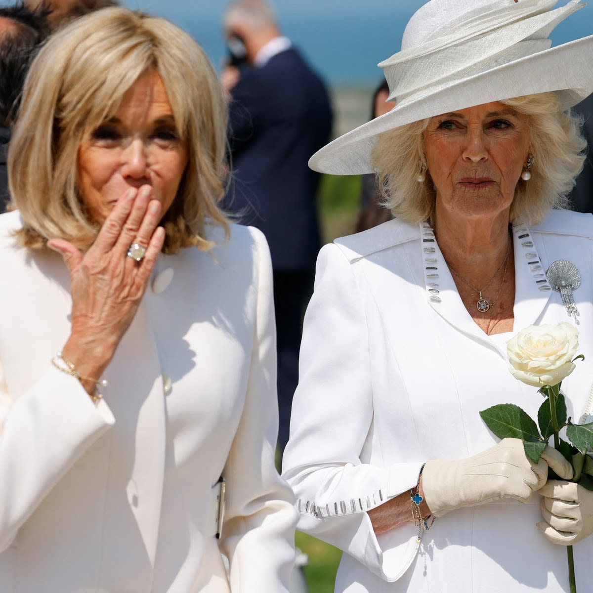 Brigitte Macron Breaks Royal Protocol During Meeting With Queen Camila