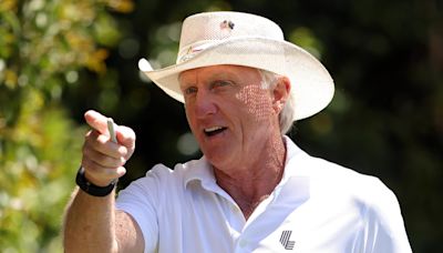 Mister Greg Norman is not on the ticket list