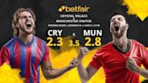 Crystal Palace vs. Manchester United: horario, TV, estadísticas, clasificación y pronósticos