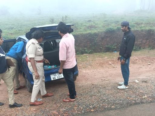 Police book tourists in bid to restore order among visitors to Karnataka hill station