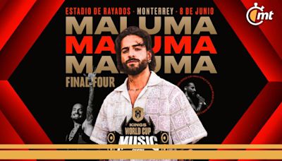 Maluma cantará en la final del Kings World Cup en Monterrey